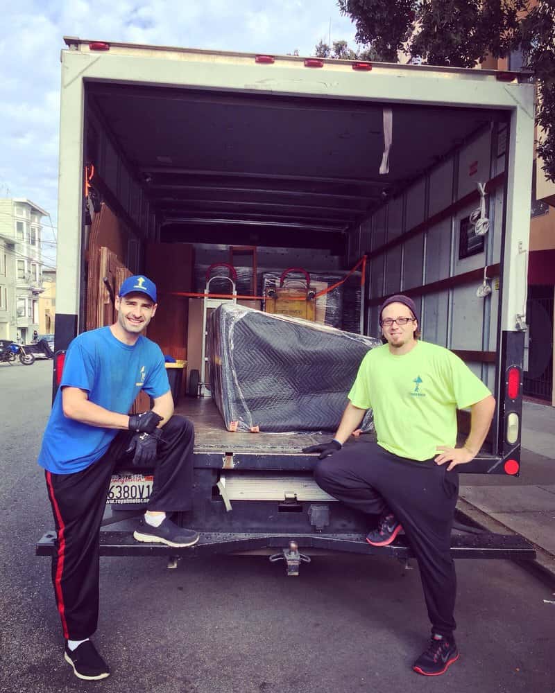 Pyramid Movers team ready for moving day