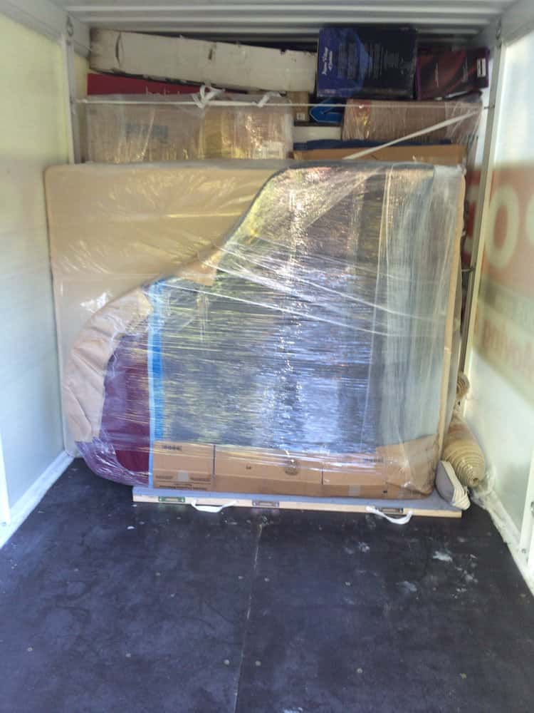 Protected piano move