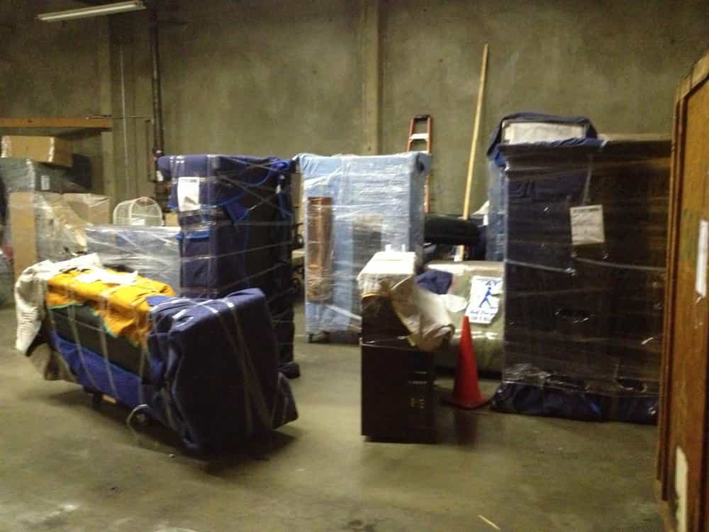 Pyramid storage facility