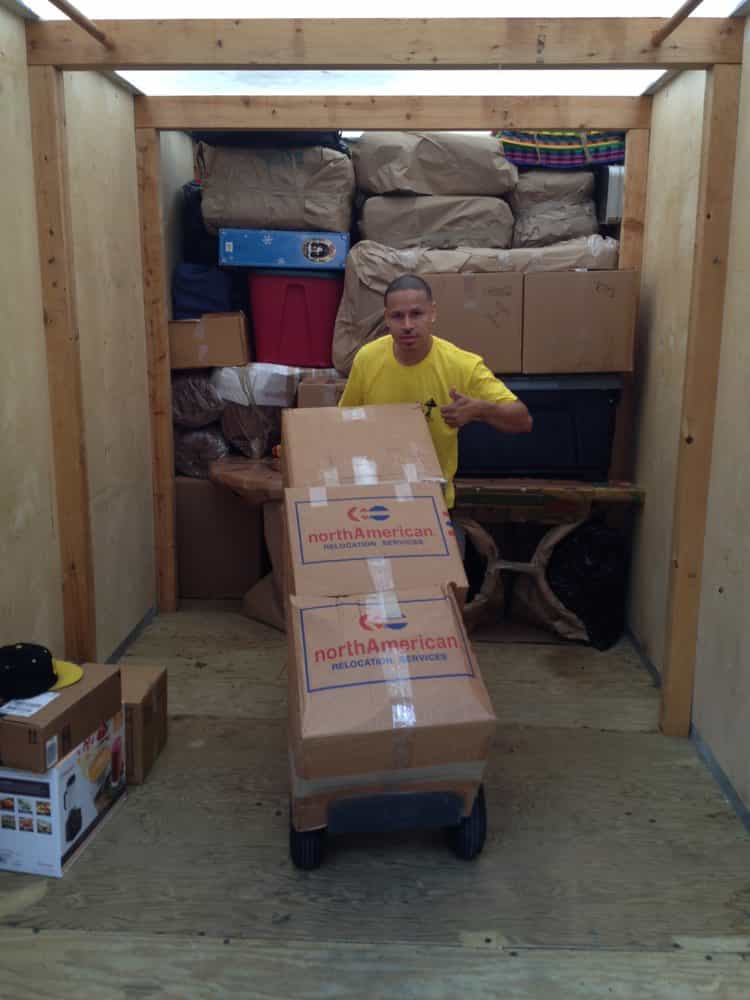 Pyramid Movers at work