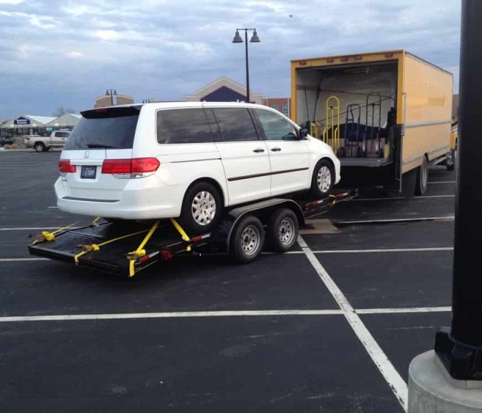 Pyramid Movers getting ready for a cross Country Move.