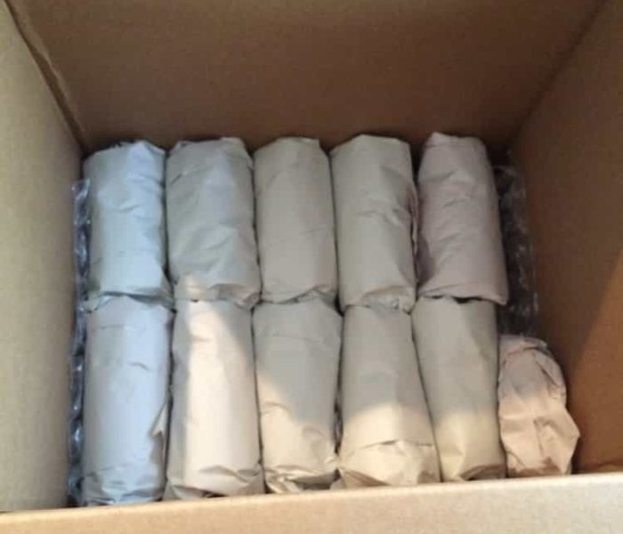 How Pyramid Movers Packs your fragile glasses.