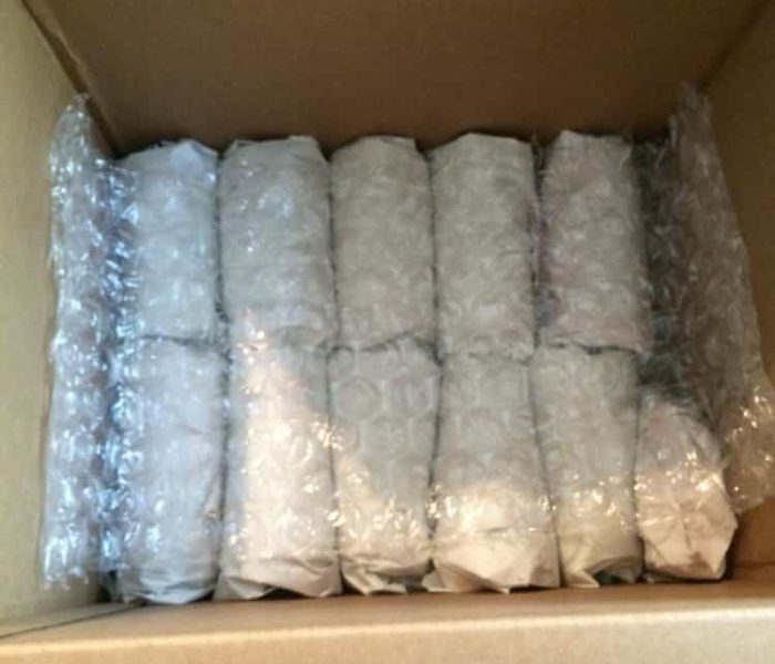 How Pyramid Movers Packs your fragile glasses.
