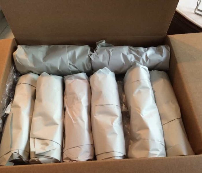 How Pyramid Movers Packs your fragile glasses.