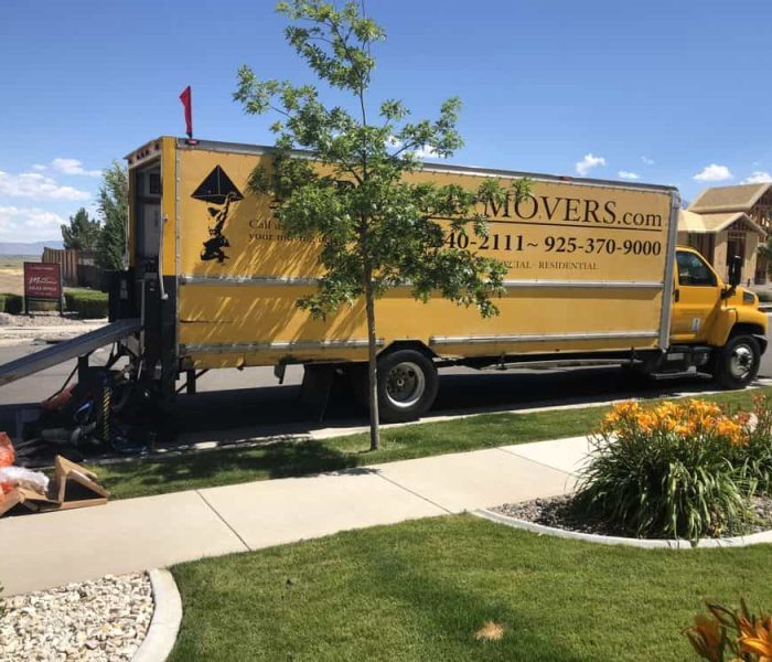 One of two trucks they used to move us from Martinez, CA to Genoa, NV
